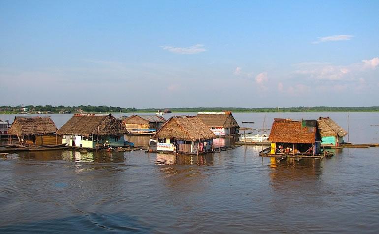 Floating Village in Iquitos
